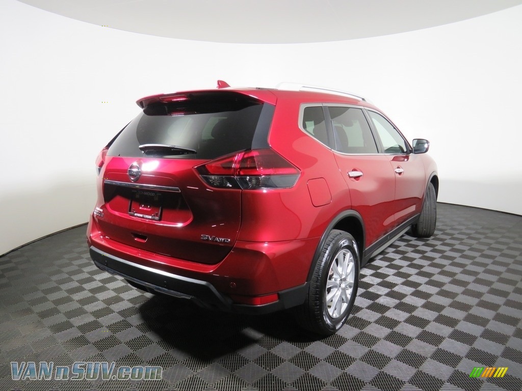 2019 Rogue SV AWD - Scarlet Ember / Charcoal photo #16