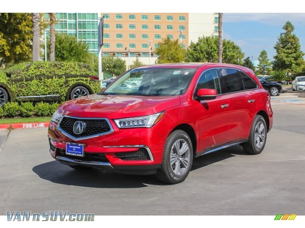 2019 MDX  - Performance Red Pearl / Parchment photo #3