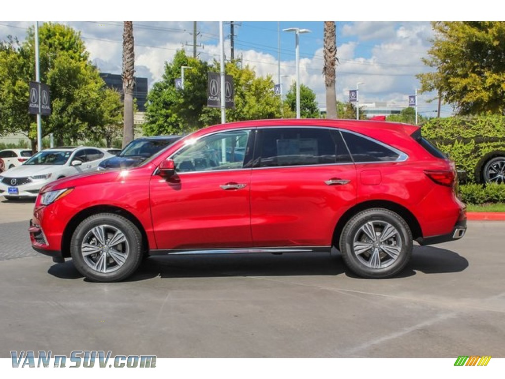 2019 MDX  - Performance Red Pearl / Parchment photo #4