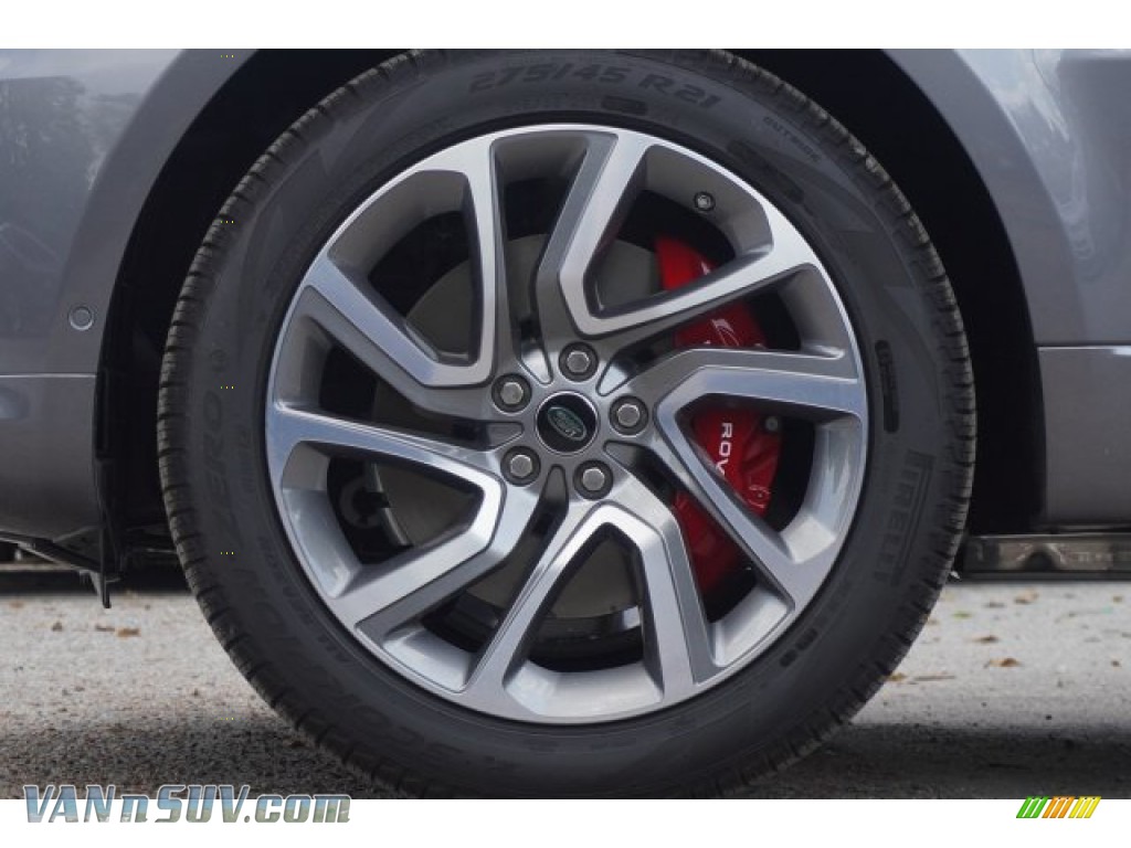 2020 Range Rover Sport HSE Dynamic - Eiger Gray Metallic / Ivory/Ebony photo #7