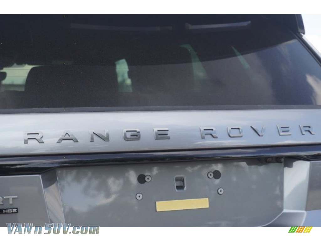 2020 Range Rover Sport HSE Dynamic - Eiger Gray Metallic / Ivory/Ebony photo #9