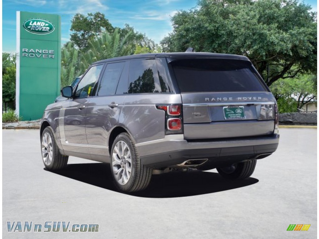 2020 Range Rover HSE - Eiger Gray Metallic / Ebony photo #4