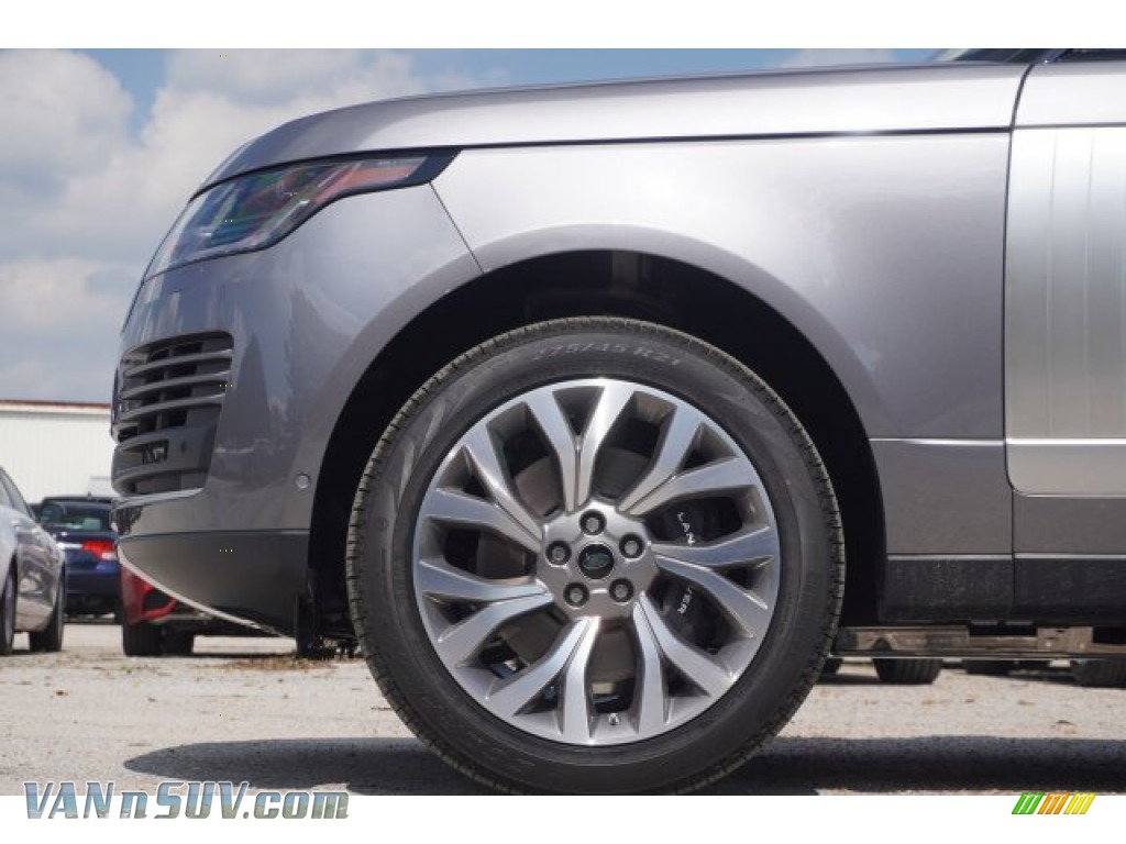 2020 Range Rover HSE - Eiger Gray Metallic / Ebony photo #6