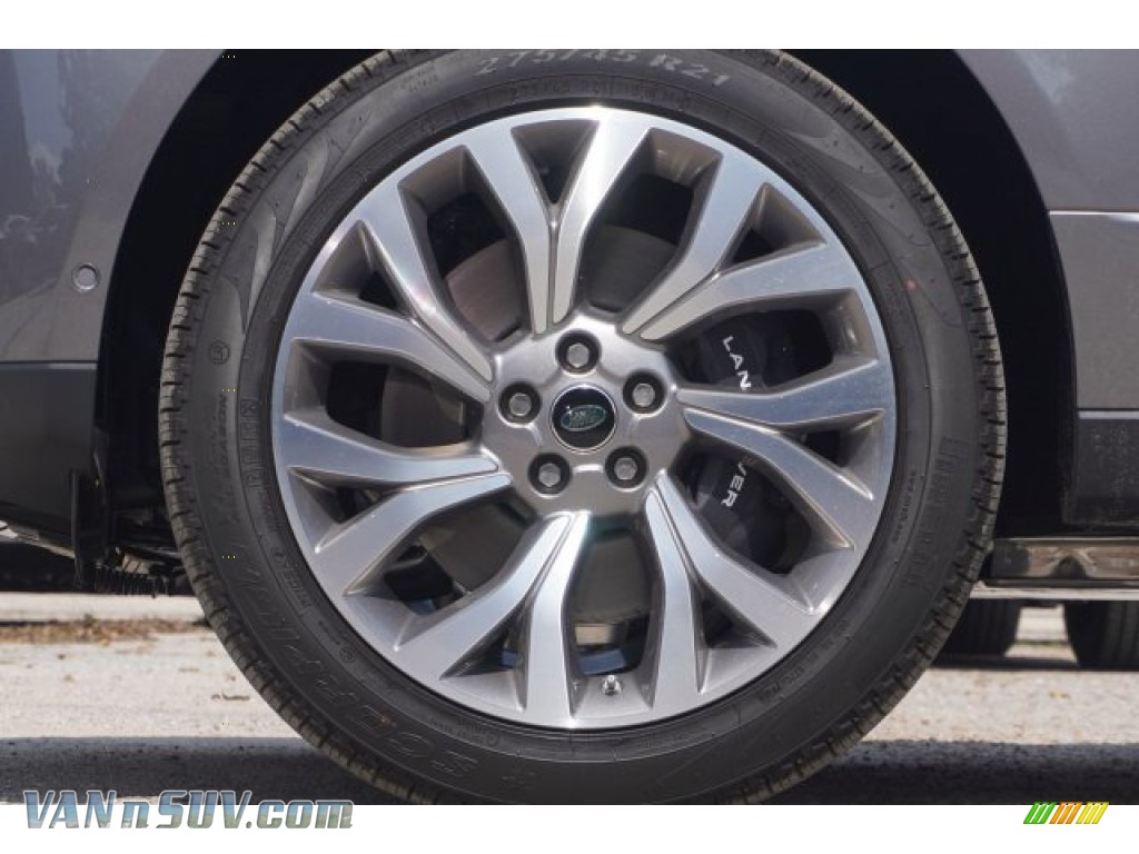 2020 Range Rover HSE - Eiger Gray Metallic / Ebony photo #7