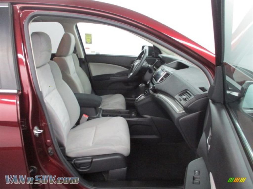 2016 CR-V EX - Basque Red Pearl II / Gray photo #36