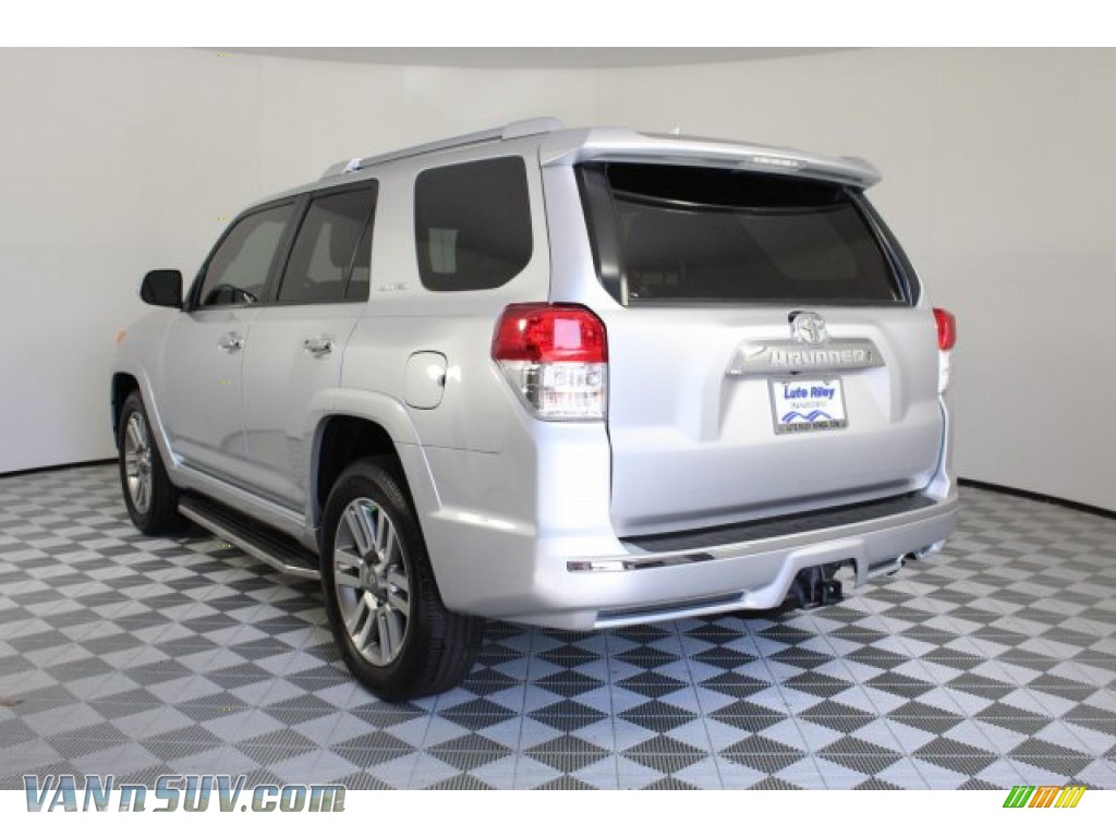 2013 4Runner Limited - Classic Silver Metallic / Black Leather photo #5
