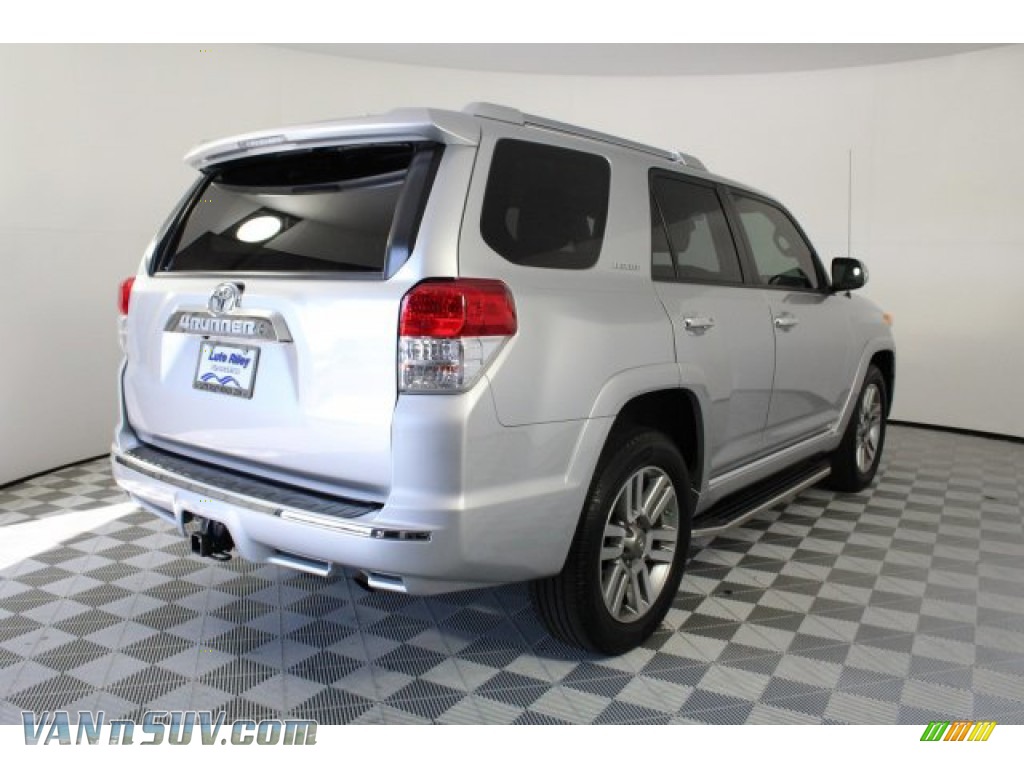 2013 4Runner Limited - Classic Silver Metallic / Black Leather photo #7