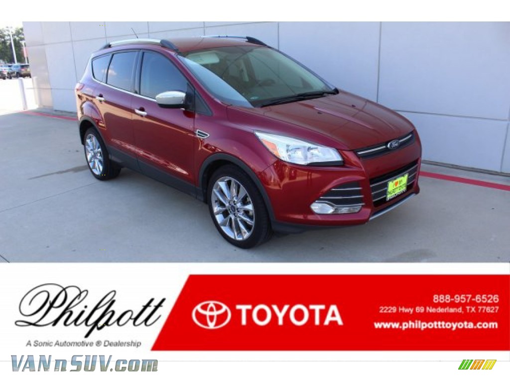 Ruby Red / Charcoal Black Ford Escape SE 1.6L EcoBoost