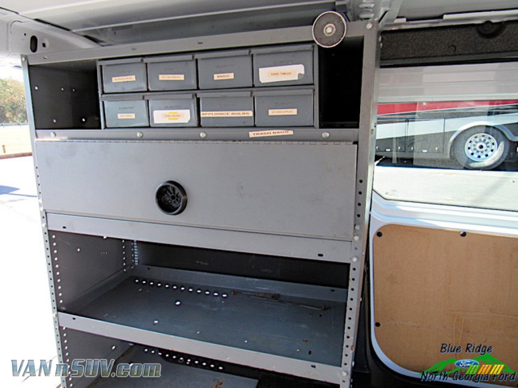 2016 Transit Connect XL Cargo Van Extended - Frozen White / Pewter photo #18