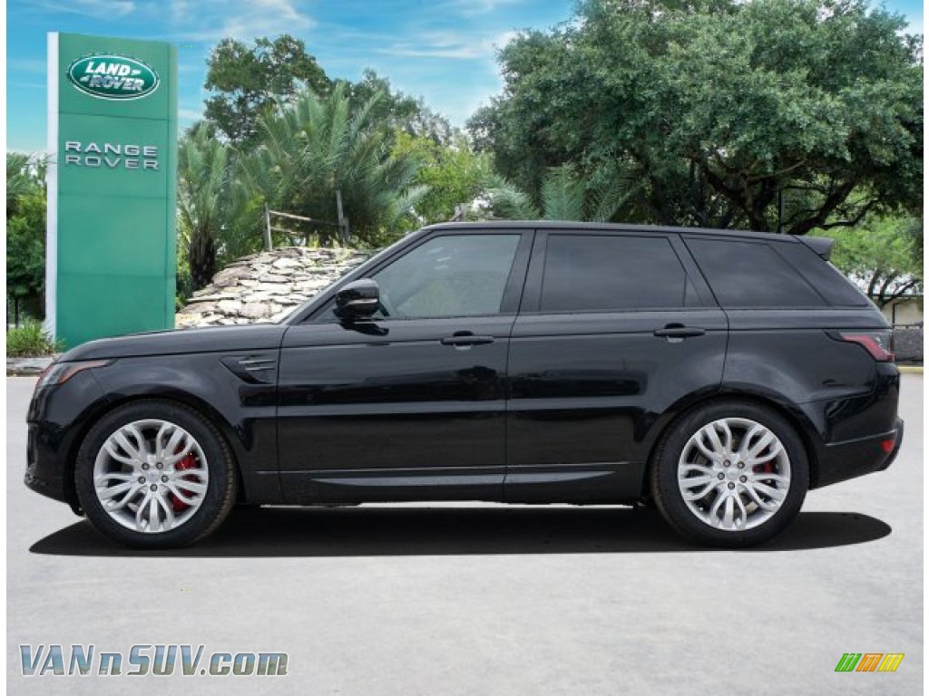 2020 Range Rover HSE - Santorini Black Metallic / Ebony photo #3
