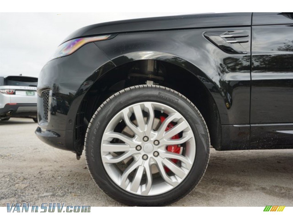 2020 Range Rover Sport HSE Dynamic - Santorini Black Metallic / Ebony/Ebony photo #7