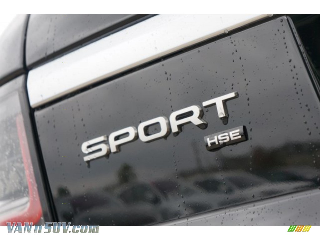 2020 Range Rover Sport HSE - Santorini Black Metallic / Almond/Espresso photo #9