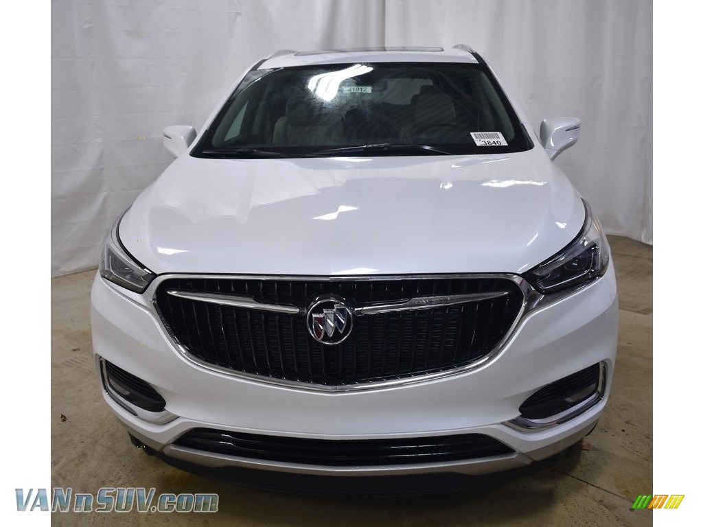2020 Enclave Essence AWD - White Frost Tricoat / Shale photo #14
