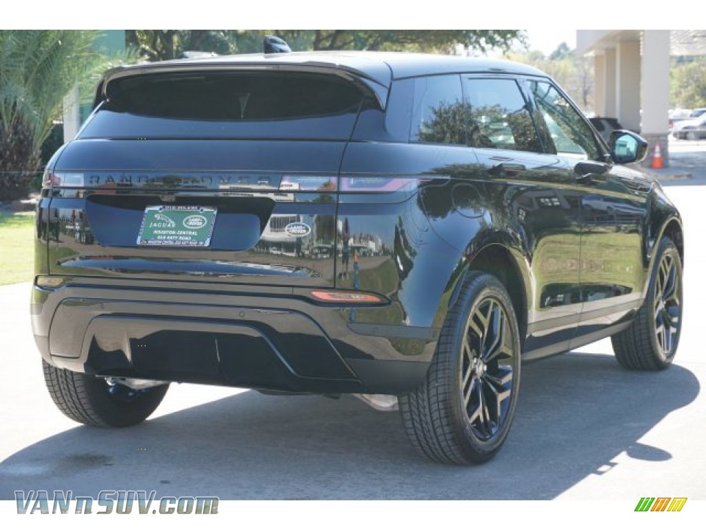 2020 Range Rover Evoque SE - Santorini Black Metallic / Ebony photo #4