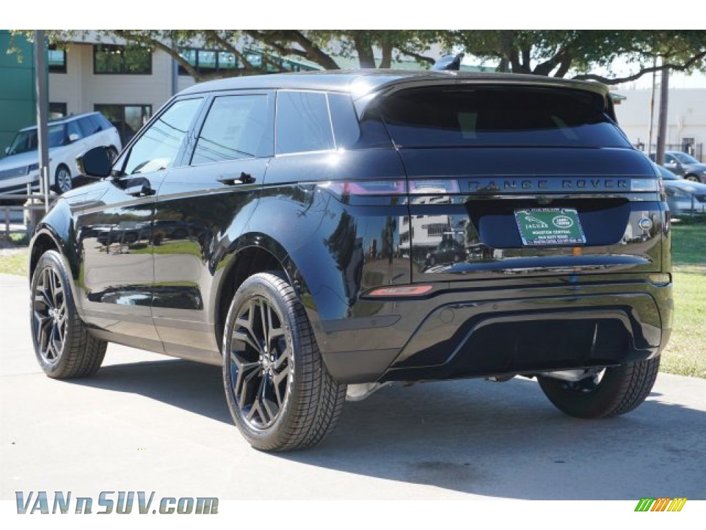 2020 Range Rover Evoque SE - Santorini Black Metallic / Ebony photo #5