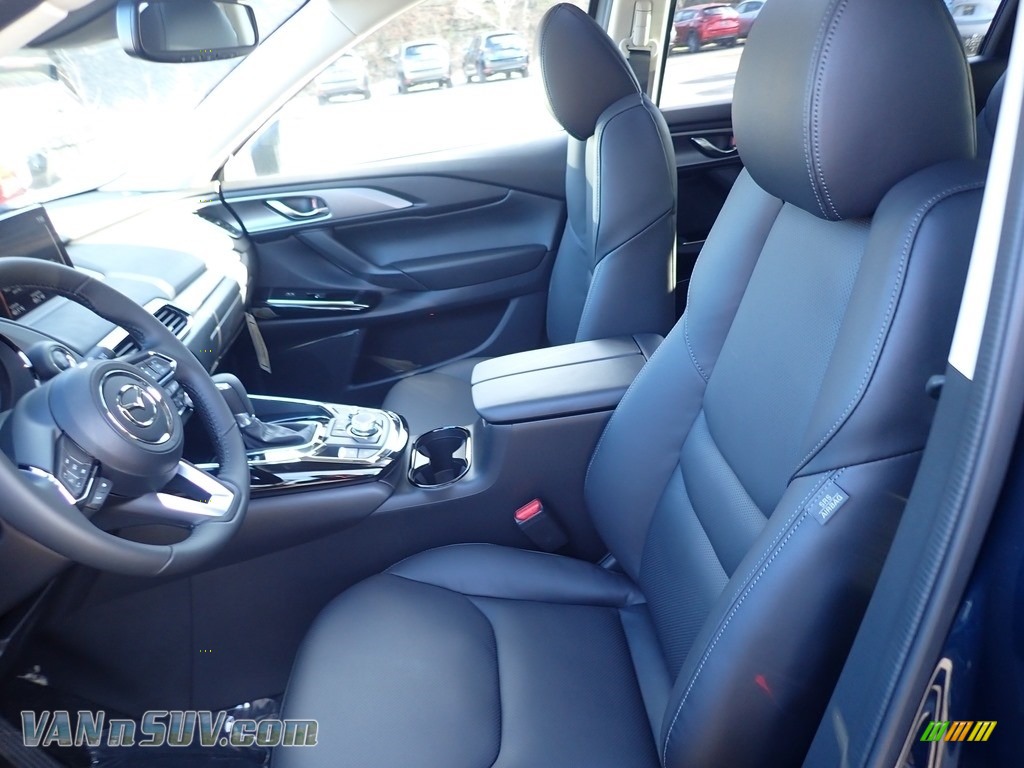 2020 CX-9 Touring AWD - Deep Crystal Blue Mica / Black photo #11