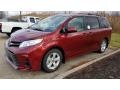 Toyota Sienna LE Salsa Red Pearl photo #1
