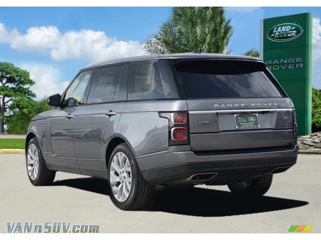2020 Range Rover Supercharged LWB - Eiger Gray Metallic / Ebony photo #5