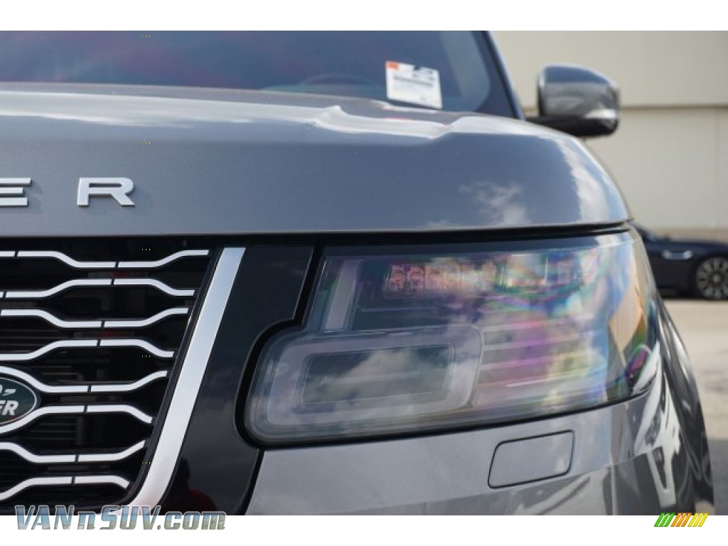 2020 Range Rover Supercharged LWB - Eiger Gray Metallic / Ebony photo #7