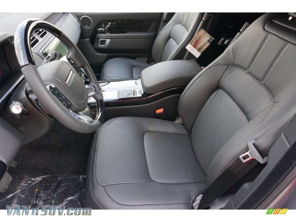 2020 Range Rover Supercharged LWB - Eiger Gray Metallic / Ebony photo #11