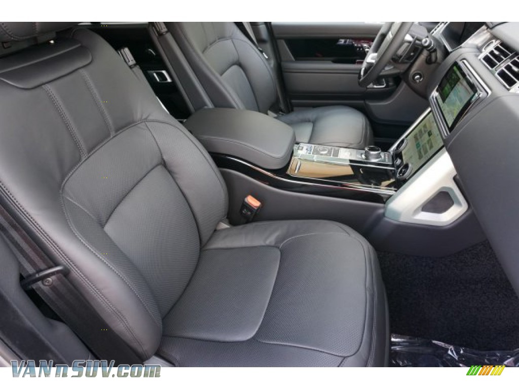 2020 Range Rover Supercharged LWB - Eiger Gray Metallic / Ebony photo #12