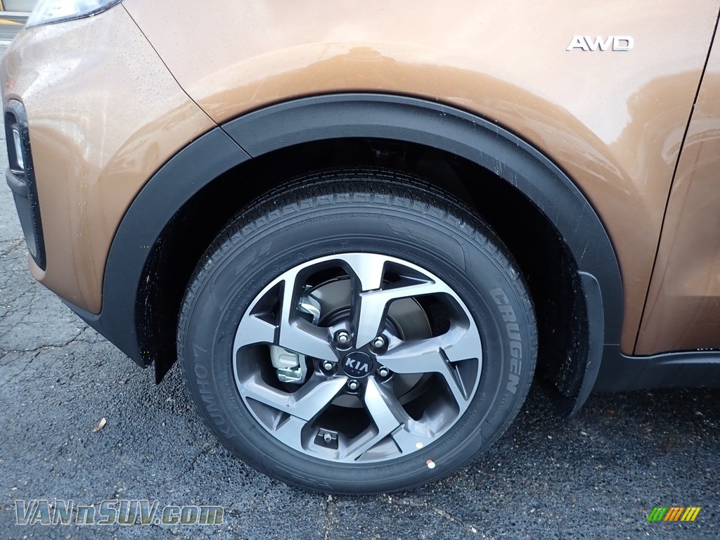 2020 Sportage LX AWD - Burnished Copper / Black photo #10