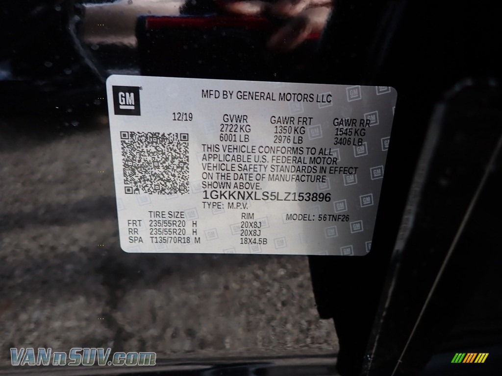 2020 Acadia Denali AWD - Ebony Twilight Metallic / Jet Black photo #11