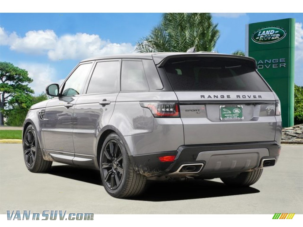 2020 Range Rover Sport HSE - Eiger Gray Metallic / Ebony/Ebony photo #5