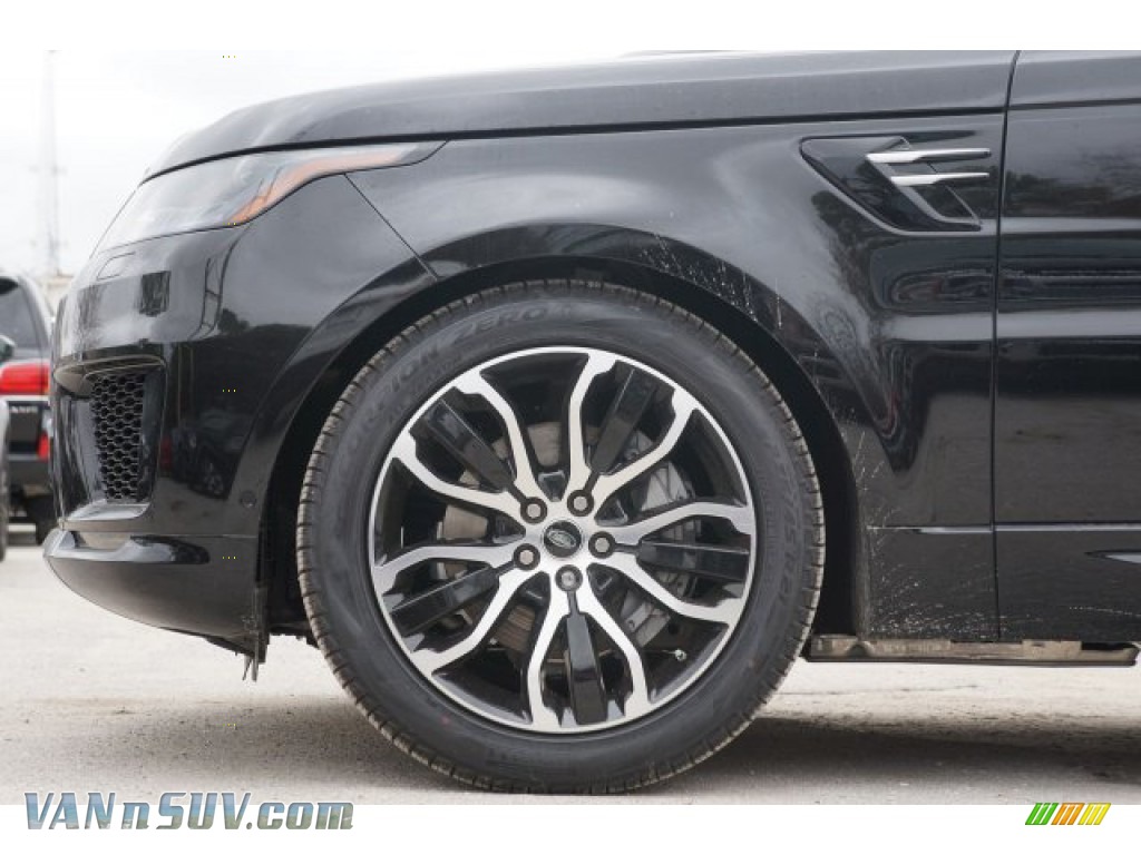 2020 Range Rover Sport HSE - Santorini Black Metallic / Ebony/Ebony photo #6