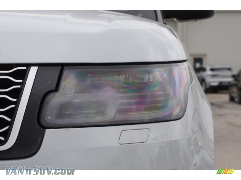 2020 Range Rover HSE - Yulong White / Almond/Espresso photo #7