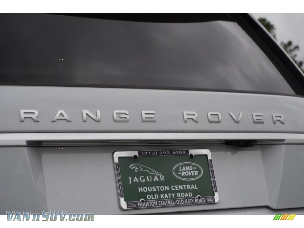 2020 Range Rover HSE - Yulong White / Almond/Espresso photo #9