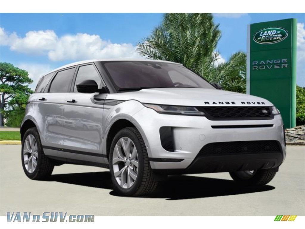 2020 Range Rover Evoque SE - Indus Silver Metallic / Cloud photo #2