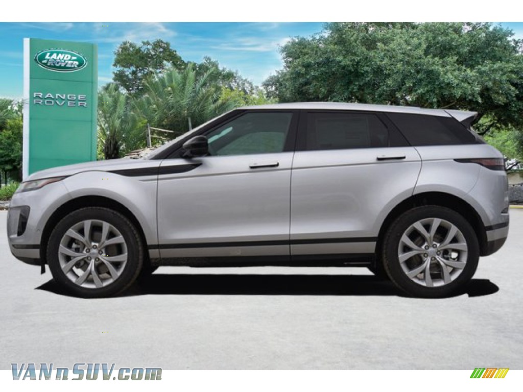 2020 Range Rover Evoque SE - Indus Silver Metallic / Cloud photo #3