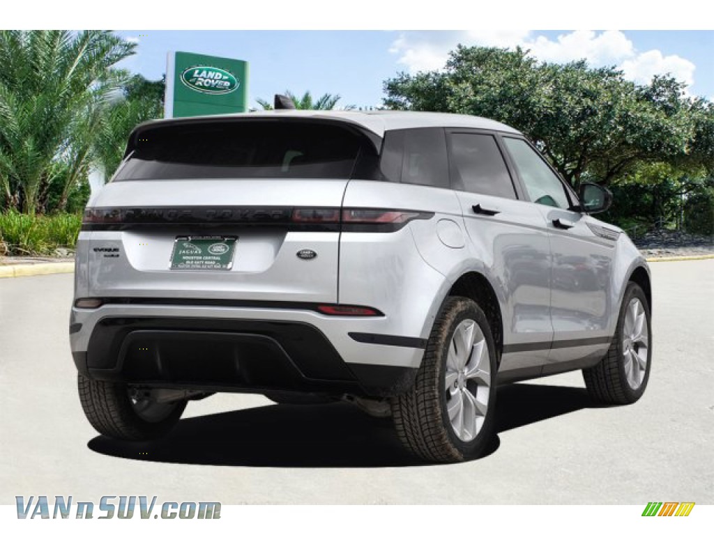 2020 Range Rover Evoque SE - Indus Silver Metallic / Cloud photo #4