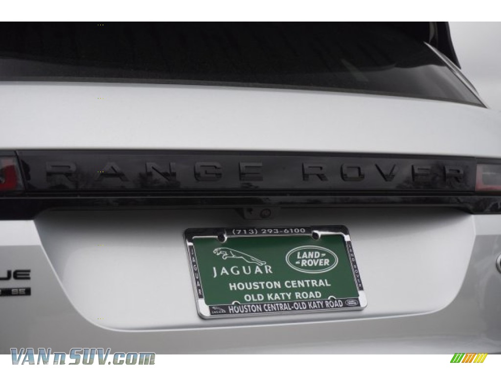 2020 Range Rover Evoque SE - Indus Silver Metallic / Cloud photo #8