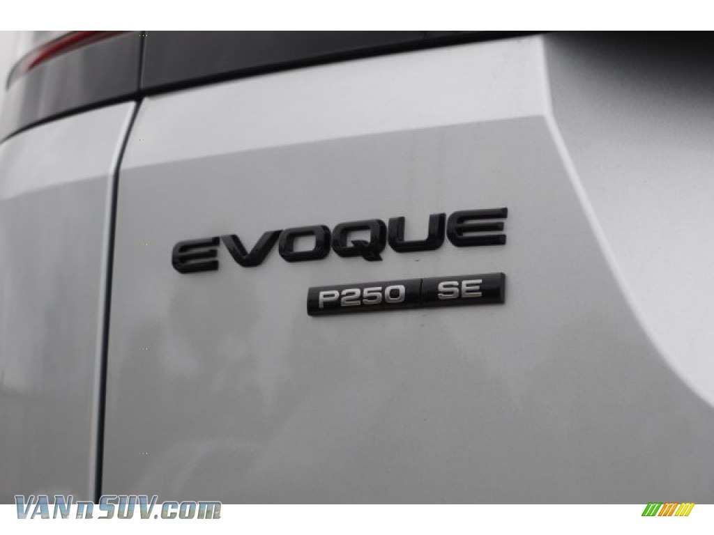 2020 Range Rover Evoque SE - Indus Silver Metallic / Cloud photo #9