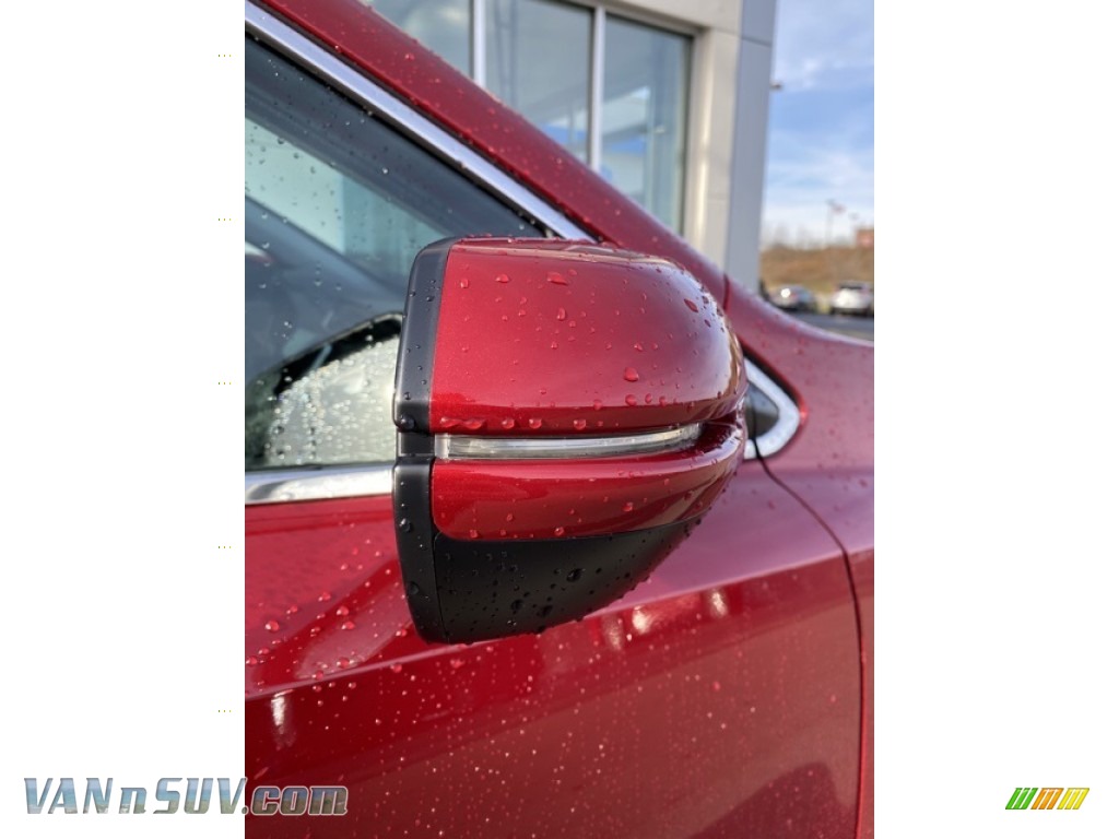 2020 CR-V EX AWD - Radiant Red Metallic / Gray photo #24
