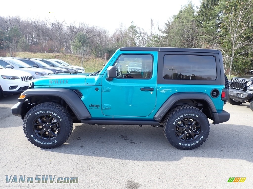 2020 Jeep Wrangler Willys 4x4 in Bikini Pearl photo #2 - 225091 | VANnSUV.com - Vans and SUVs 