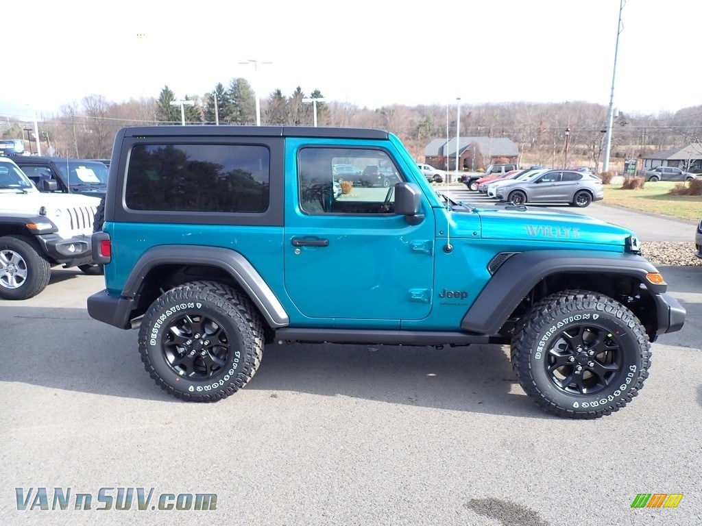2020 Jeep Wrangler Willys 4x4 in Bikini Pearl photo 6 225091