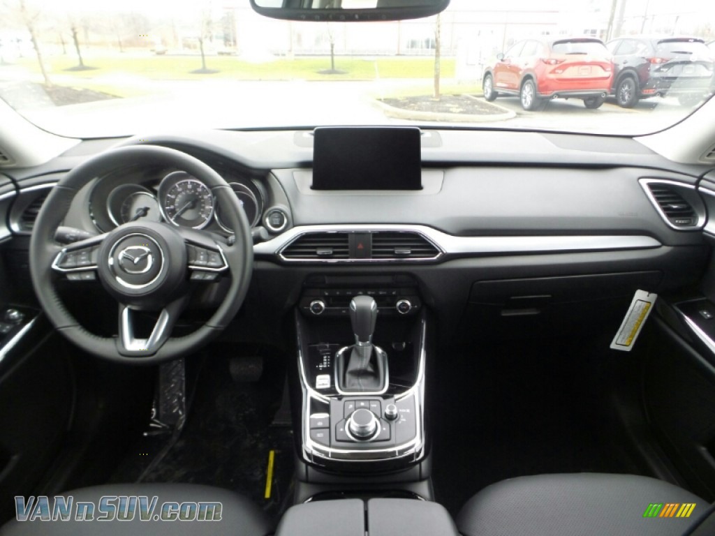 2020 CX-9 Touring AWD - Sonic Silver Metallic / Black photo #10