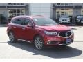 Acura MDX Advance AWD Performance Red Pearl photo #2