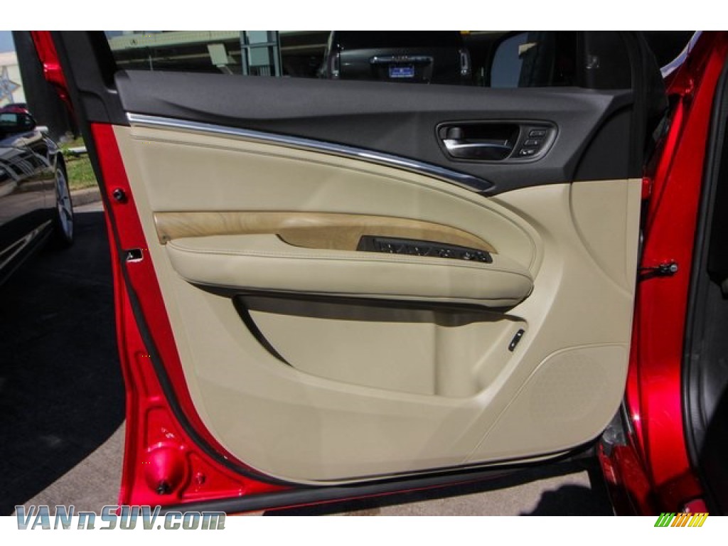 2020 MDX Advance AWD - Performance Red Pearl / Parchment photo #16
