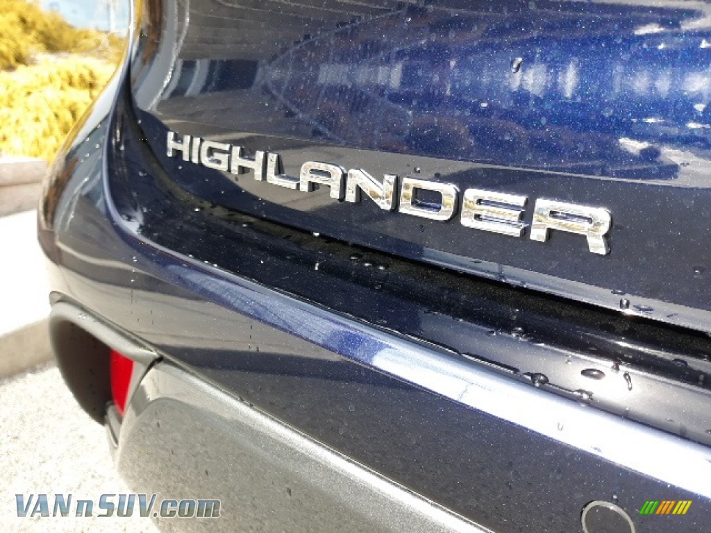 2020 Highlander Limited AWD - Blueprint / Black photo #56
