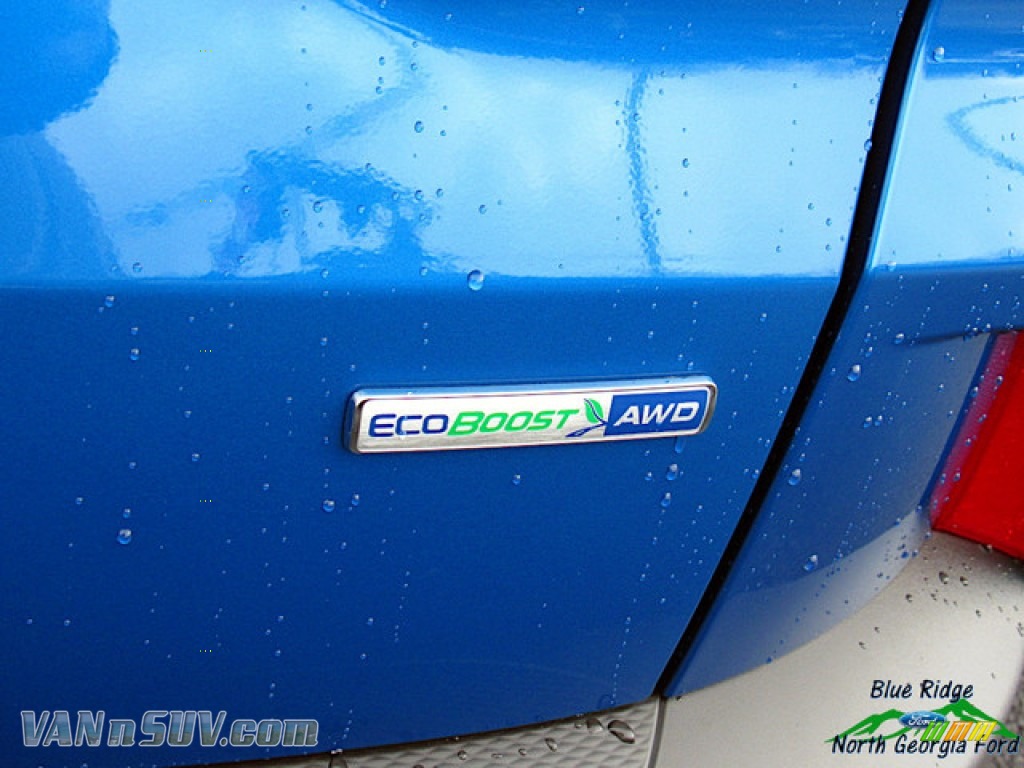 2020 Escape SE 4WD - Velocity Blue Metallic / Sandstone photo #35