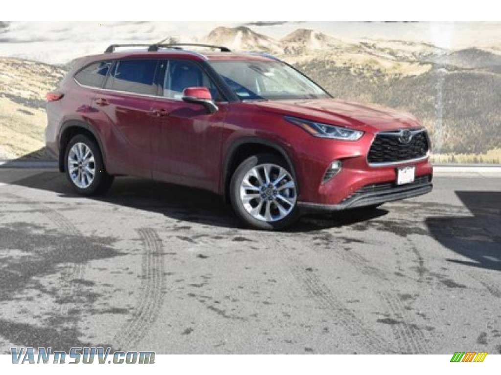 2020 Highlander Limited AWD - Ruby Flare Pearl / Graphite photo #1