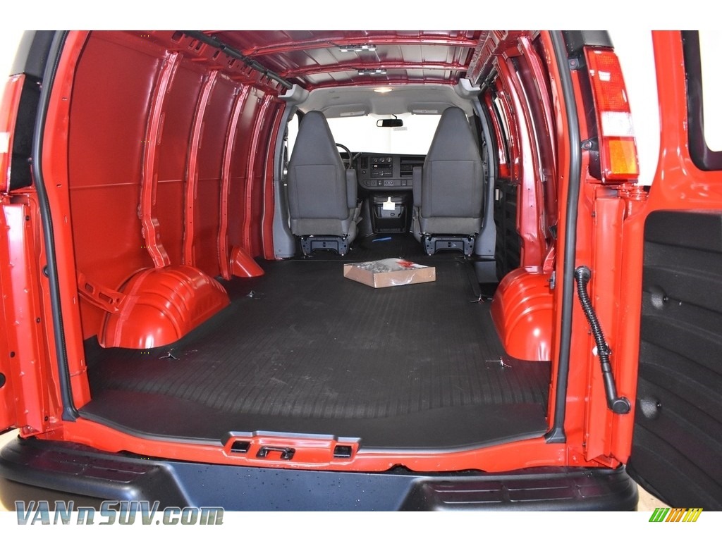 2020 Savana Van 2500 Cargo - Cardinal Red / Medium Pewter photo #6