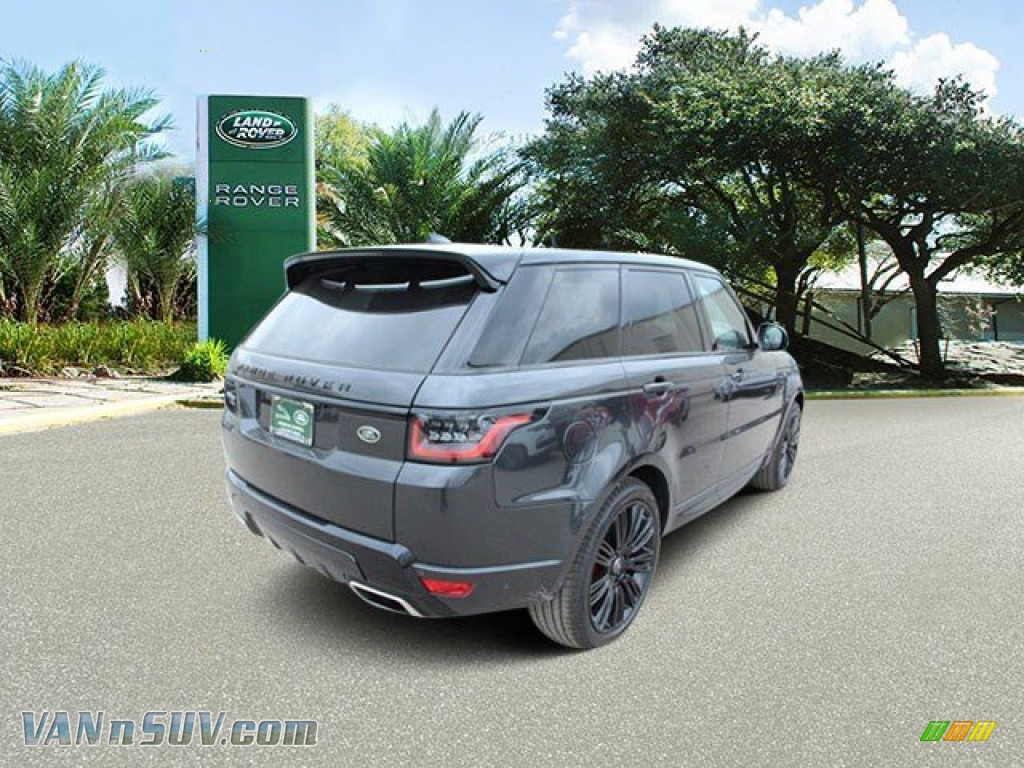 2020 Range Rover Sport HSE Dynamic - Carpathian Gray Premium Metallic / Ebony/Pimento photo #2