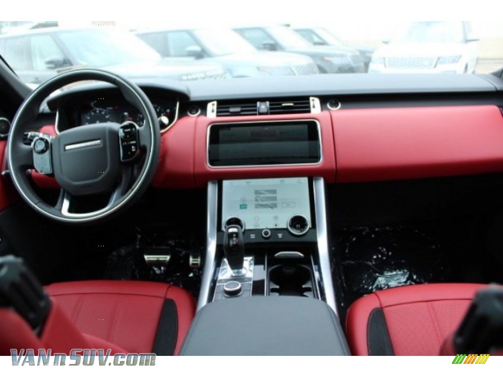 2020 Range Rover Sport HSE Dynamic - Carpathian Gray Premium Metallic / Ebony/Pimento photo #4