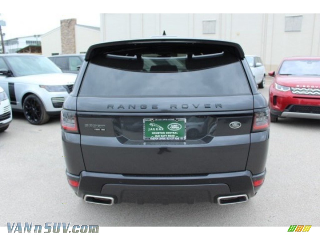 2020 Range Rover Sport HSE Dynamic - Carpathian Gray Premium Metallic / Ebony/Pimento photo #7