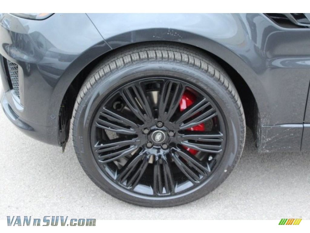 2020 Range Rover Sport HSE Dynamic - Carpathian Gray Premium Metallic / Ebony/Pimento photo #9